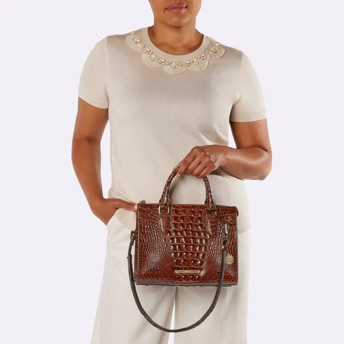 Brahmin Satchels Anywhere Convertible Carnation Melbourne 8211 Women Brahmin Satchels Anywhere Convertible Carnation Melbourne 8211 Women