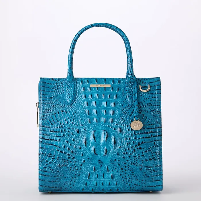 Brahmin Satchels Caroline Vibrant Azure 8211 Women