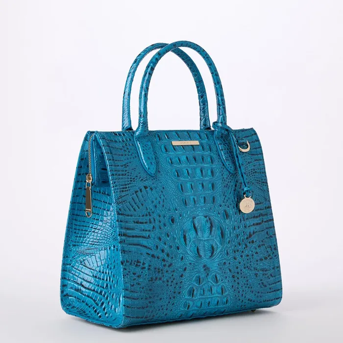 Brahmin Satchels Caroline Vibrant Azure 8211 Women Brahmin Satchels Caroline Vibrant Azure 8211 Women