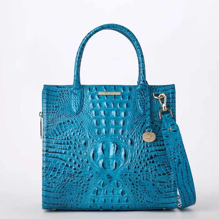 Brahmin Satchels Caroline Vibrant Azure 8211 Women Brahmin Satchels Caroline Vibrant Azure 8211 Women