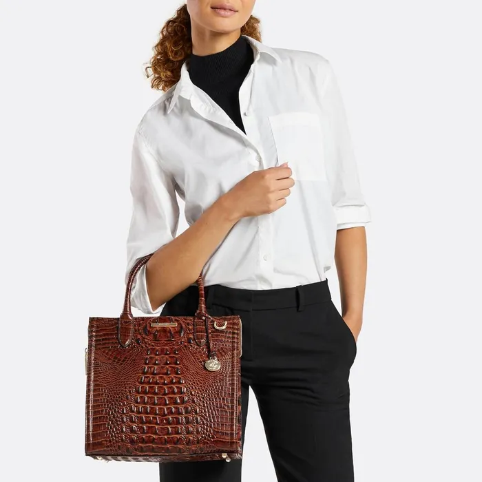 Brahmin Satchels Caroline Vibrant Azure 8211 Women Brahmin Satchels Caroline Vibrant Azure 8211 Women