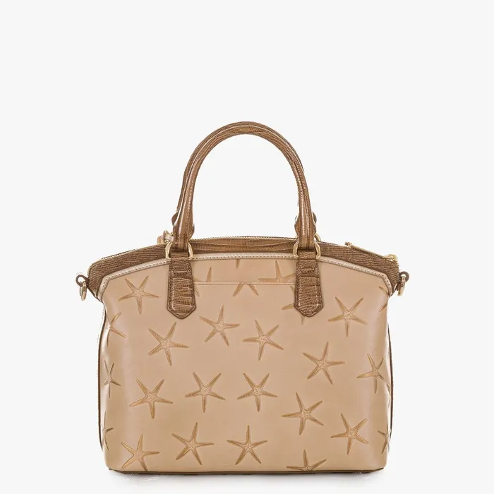 Brahmin Satchels Duxbury Satchel Natural Paradis 8211 Women