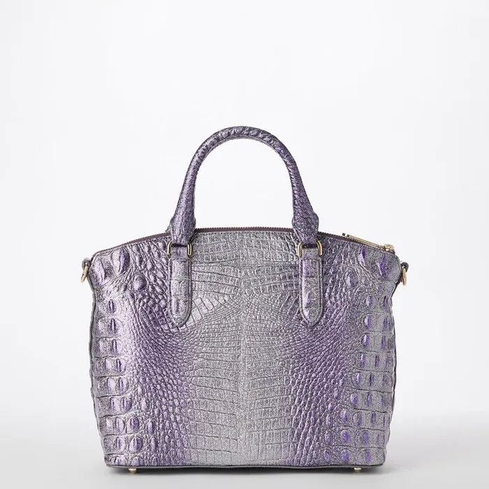 Brahmin Satchels Duxbury Satchel Purple Glitter Melbourne 8211 Women