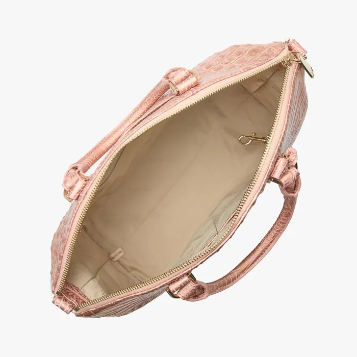 Brahmin Satchels Large Duxbury Satchel Rose Gold Melbourne 8211 Women