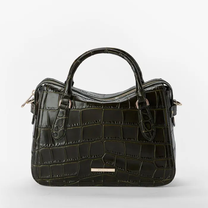 Brahmin Satchels Micaela Matcha Green Baize 8211 Women