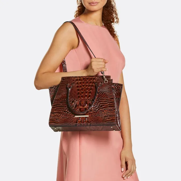 Brahmin Satchels Priscilla Satchel Lavender Blossoming 8211 Women Brahmin Satchels Priscilla Satchel Lavender Blossoming 8211 Women