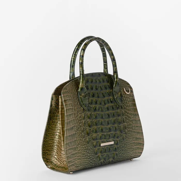 Brahmin Satchels Rosetta Matcha Green 8211 Women Brahmin Satchels Rosetta Matcha Green 8211 Women