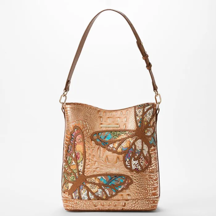 Brahmin Shoulder Bags Celina Honey Brown Gala 8211 Women