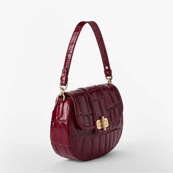 Brahmin Shoulder Bags Cynthia Merlot Nerina 8211 Women