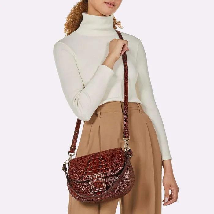 Brahmin Shoulder Bags Cynthia Merlot Nerina 8211 Women