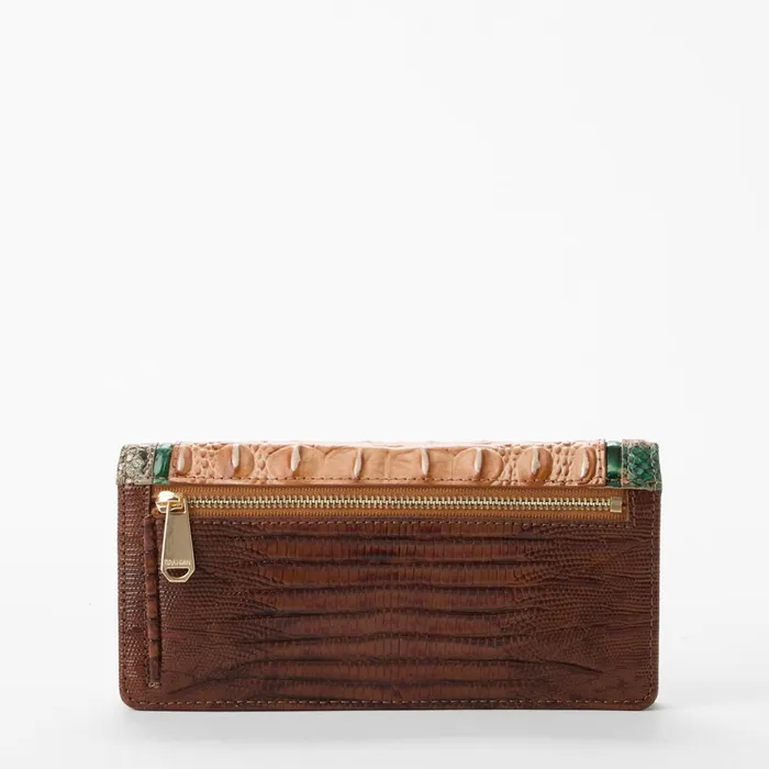 Brahmin Wallets and Wristlets Ady Wallet Honey Brown Devonshire 8211 Women