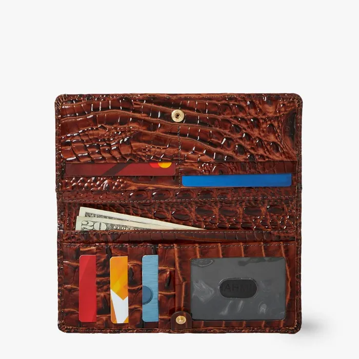 Brahmin Wallets and Wristlets Ady Wallet Honey Brown Devonshire 8211 Women