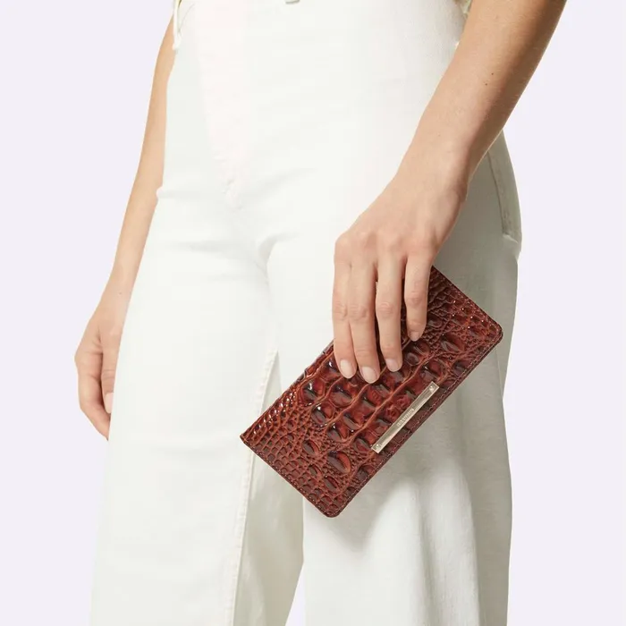 Brahmin Wallets and Wristlets Ady Wallet Honey Brown Devonshire 8211 Women