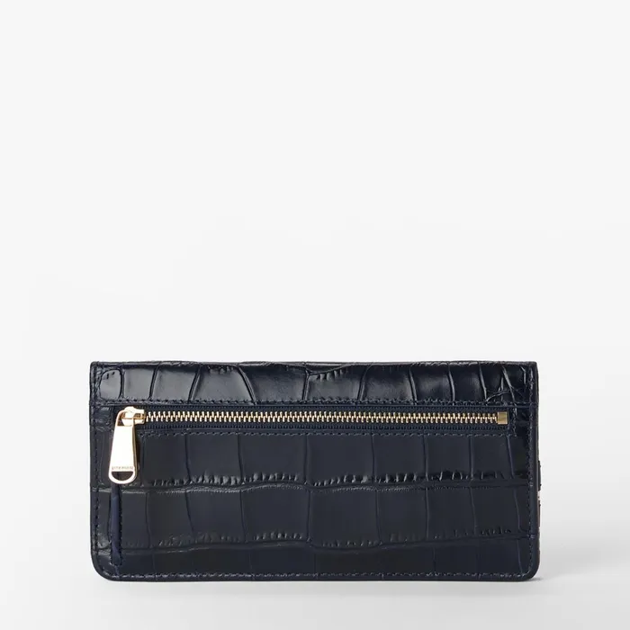 Brahmin Wallets and Wristlets Ady Wallet Navy Vesper 8211 Women Brahmin Wallets and Wristlets Ady Wallet Navy Vesper 8211 Women