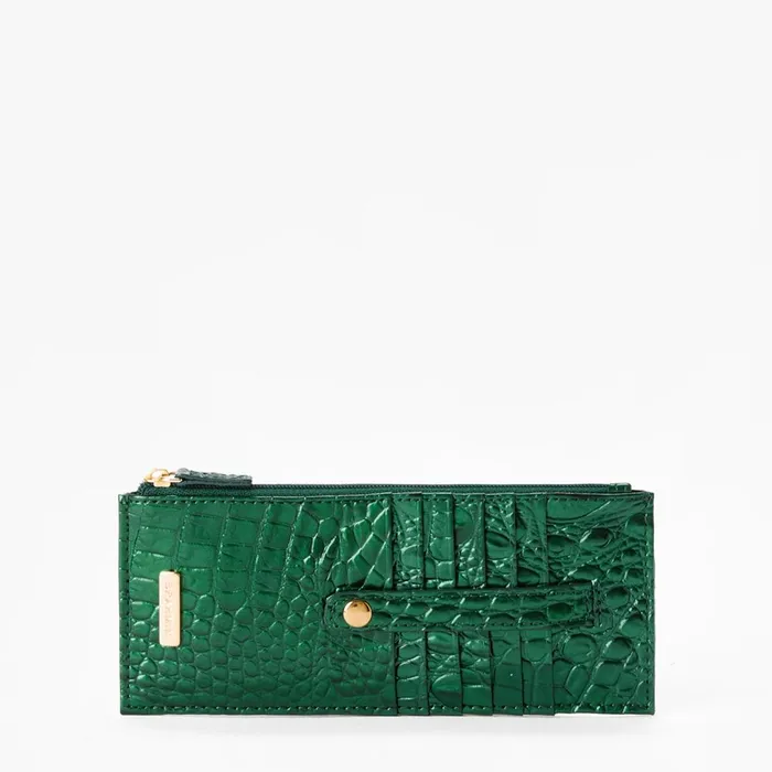 Brahmin Wallets and Wristlets Credit Card Wallet Evergreen Ombre 8211 Women