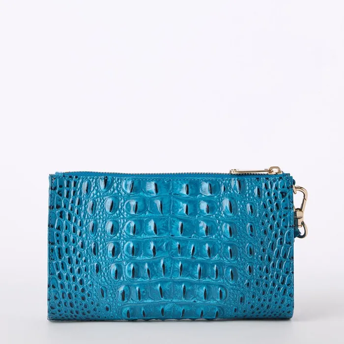 Brahmin Wallets and Wristlets Daisy Vibrant Azure 8211 Women