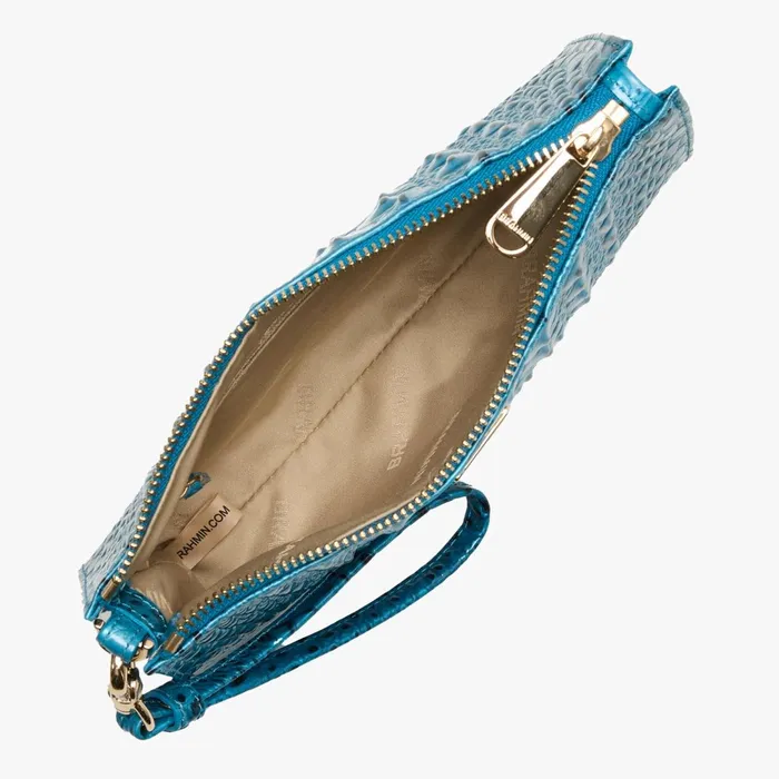 Brahmin Wallets and Wristlets Daisy Vibrant Azure 8211 Women