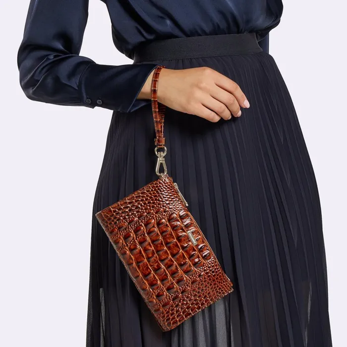 Brahmin Wallets and Wristlets Daisy Vibrant Azure 8211 Women