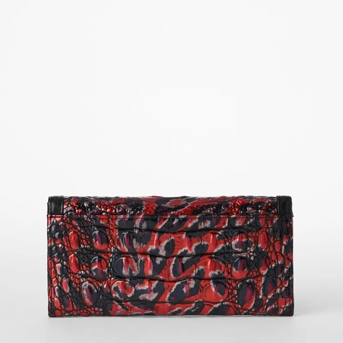 Brahmin Wallets and Wristlets Veronica Red Leopardess 8211 Women