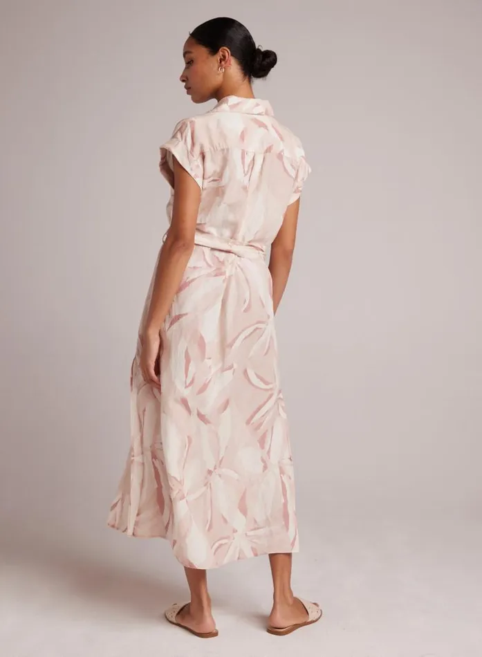 Button Front Belted Shirt Dress 8211 Fresco Floral Print Women Bella Dahl Midi Dresses Button Front Belted Shirt Dress 8211 Fresco Floral Print Women Bella Dahl Midi Dresses