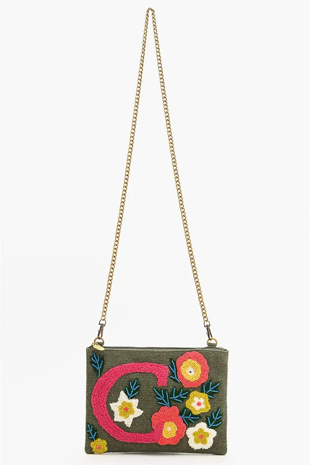 C Floral Crossbody Bag C Floral Crossbody Bag