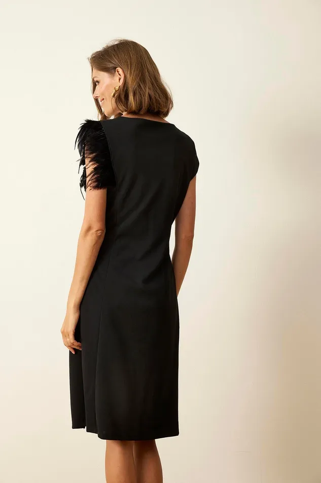 CARO DRESS 15987 999 Black 999 Women IN FRONT DRESSES