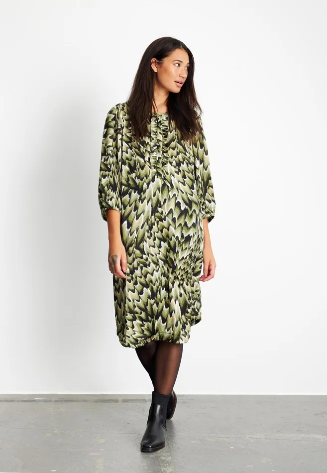 CHANTAL DRESS 15434 615 Green 615 Women IN FRONT DRESSES
