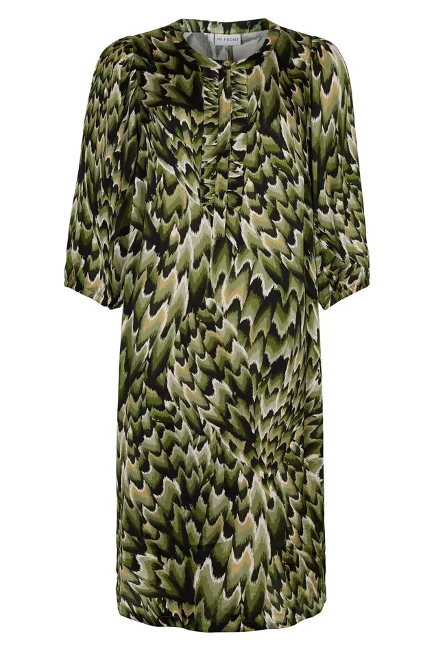 CHANTAL DRESS 15434 615 Green 615 Women IN FRONT DRESSES