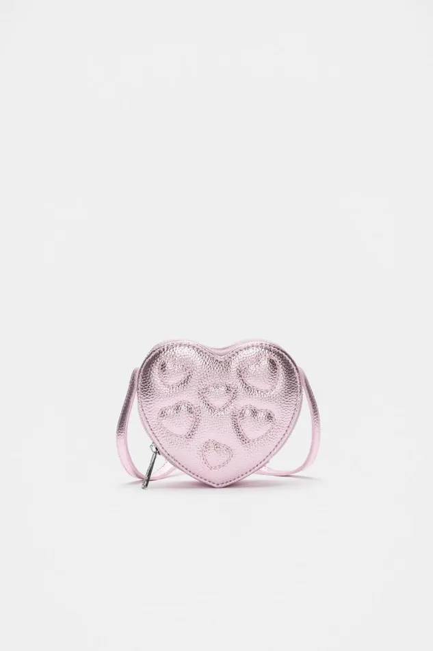 Child Bags Seed Heritage Heart Party Bag Bright Orchid