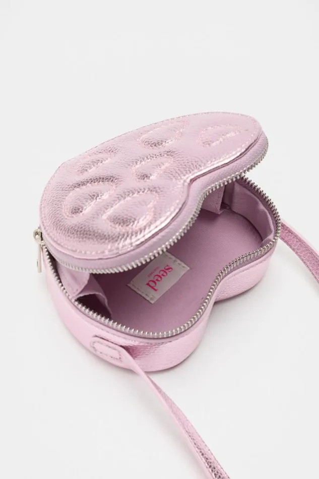 Child Bags Seed Heritage Heart Party Bag Bright Orchid