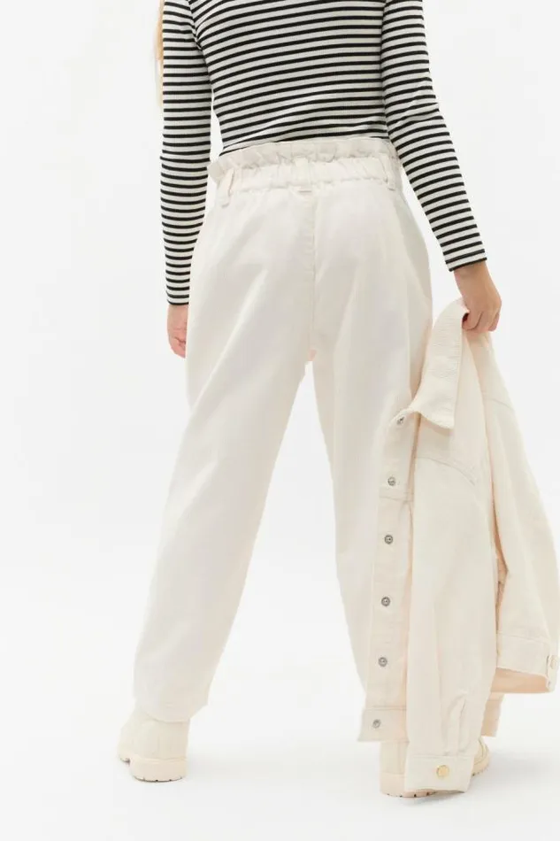 Child Pants Seed Heritage Paperbag Cord Pant Classic Cream