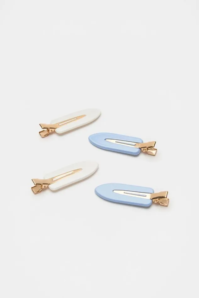 ChildTeen Hair Accessories Seed Heritage No Crease Clips Blue Jay