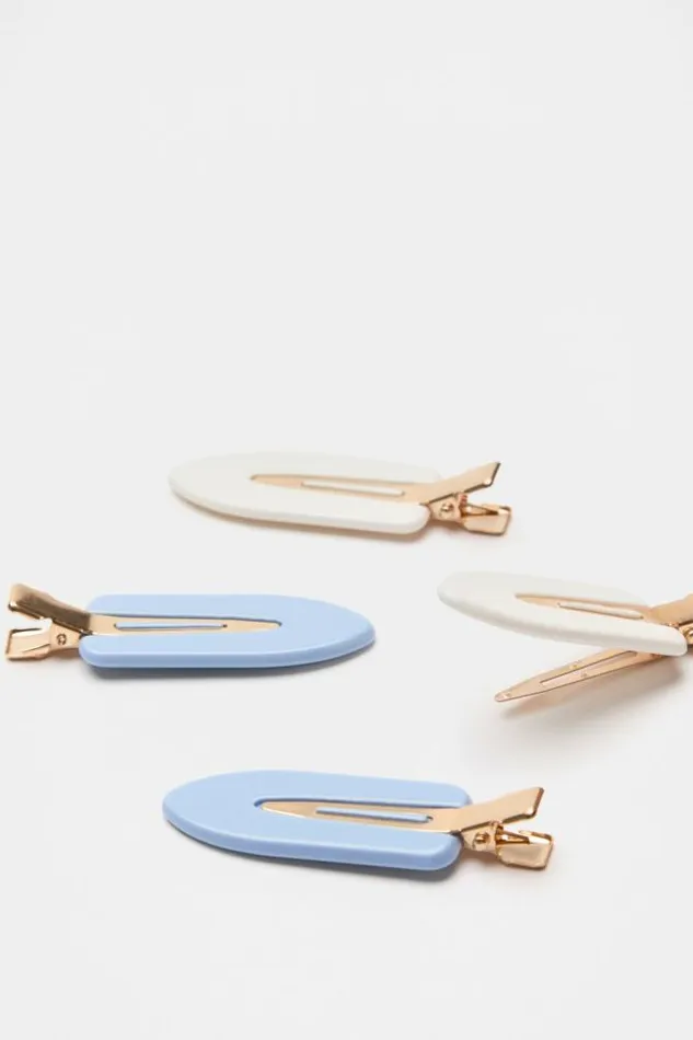 ChildTeen Hair Accessories Seed Heritage No Crease Clips Blue Jay