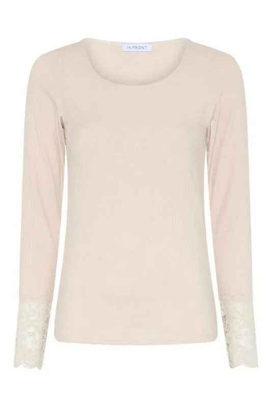 CICIAN BLOUSE 15862 191 Sand 191 Women IN FRONT BLOUSES SHIRTS