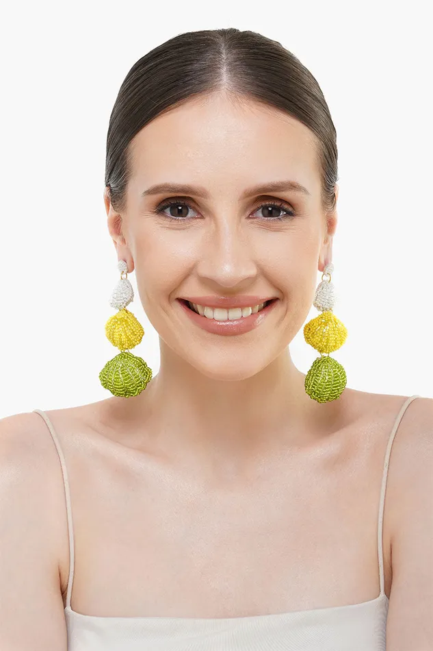 Citrus Seashell Earring Citrus Seashell Earring