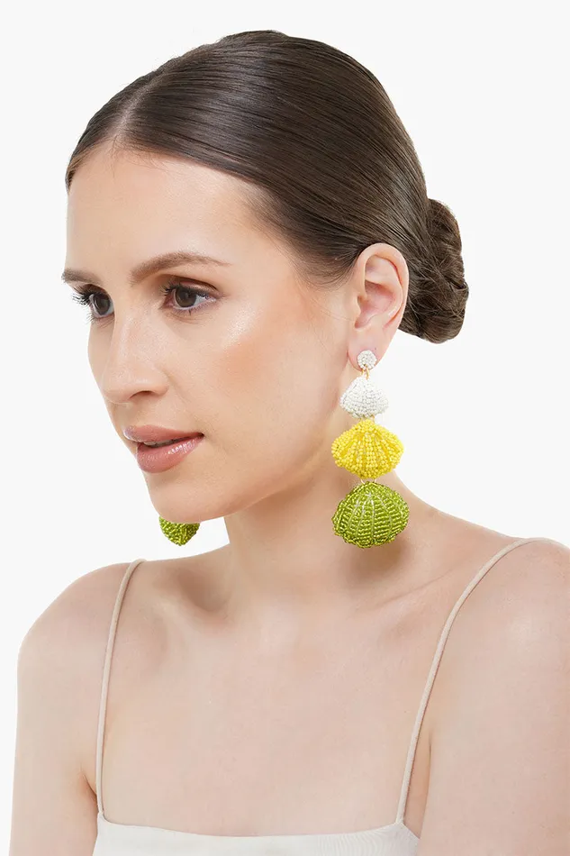 Citrus Seashell Earring Citrus Seashell Earring