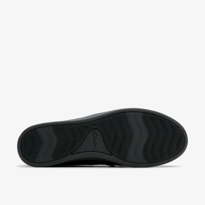 Clarks Brinkley Dawn Black Slip Ons Black Women Cloudsteppers