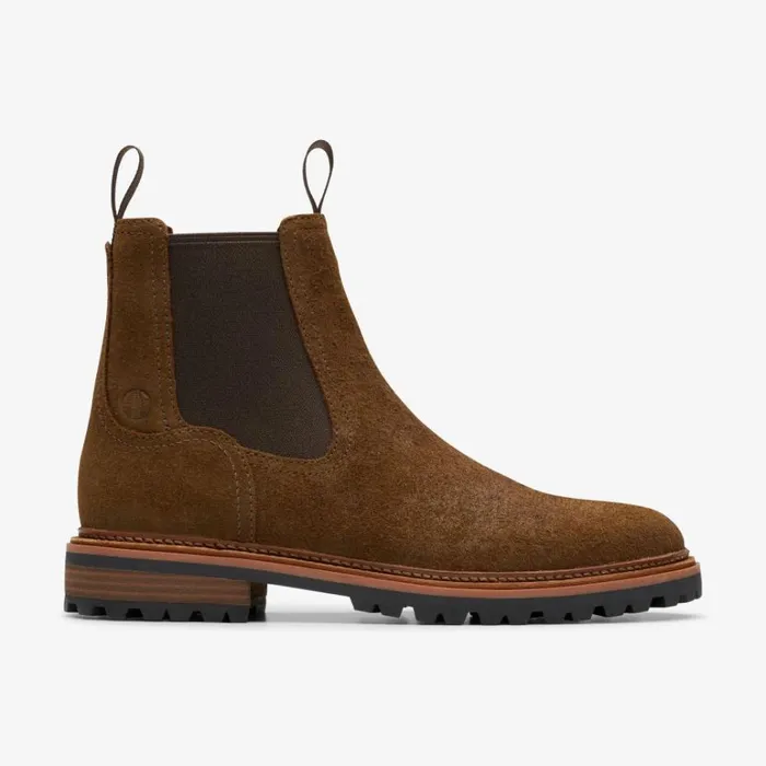 Clarks Clarkridge Top Brown Suede Ankle Boots Brown Suede Men High Grip Shoes And Boots Clarks Clarkridge Top Brown Suede Ankle Boots Brown Suede Men High Grip Shoes And Boots