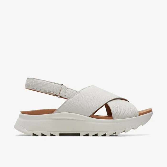 Clarks Dash Lite Wish Off White Combination Flat Sandals Off White Combination Women Wedge Sandals Clarks Dash Lite Wish Off White Combination Flat Sandals Off White Combination Women Wedge Sandals