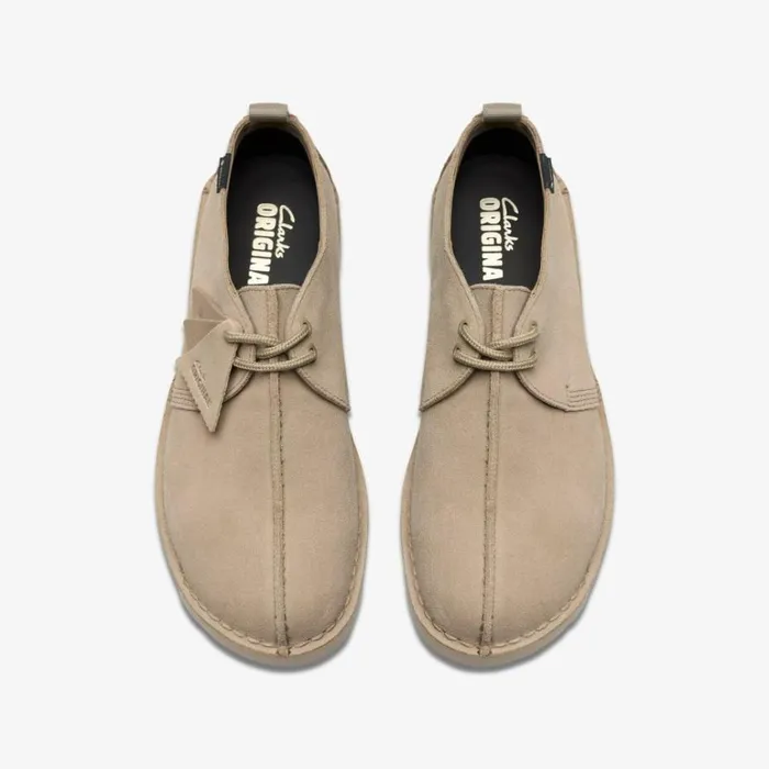 Clarks Desert Trek GORETEX Sand Suede Desert Boots Sand Suede Men Waterproof Shoes And Boots