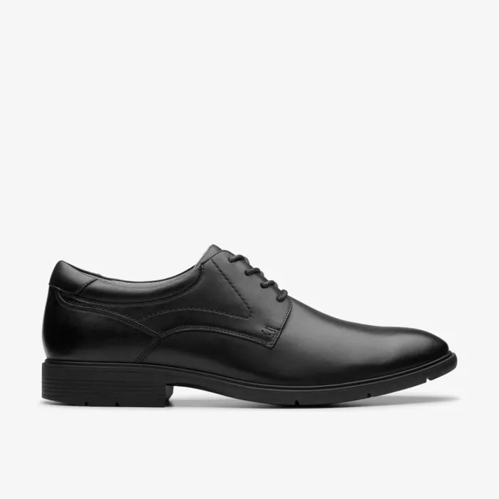 Clarks Eldredge Plain Black Leather Derby Shoe Black Leather Men High Grip Shoes And Boots Clarks Eldredge Plain Black Leather Derby Shoe Black Leather Men High Grip Shoes And Boots