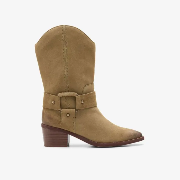 Clarks Morzine Rise Dark Sand Suede Mid Calf Boots Dark Sand Suede Women Ankle Boots Clarks Morzine Rise Dark Sand Suede Mid Calf Boots Dark Sand Suede Women Ankle Boots