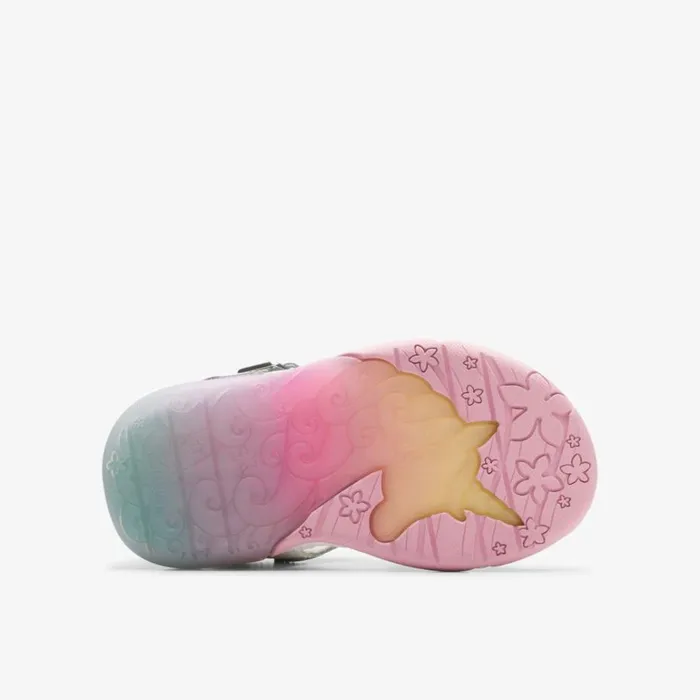 Clarks Osian Charm Toddler White Sandals White Kids Sandals
