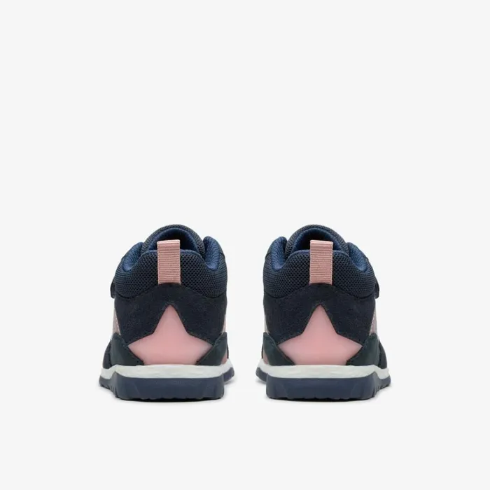 Clarks Tidal 2 Glow Toddler NavyMulticolour Ankle Boots Navymulticolour Kids Toddler Shoes