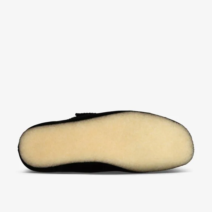 Clarks Wallabee Boot Black Suede Boots Black Suede Women Wallabees