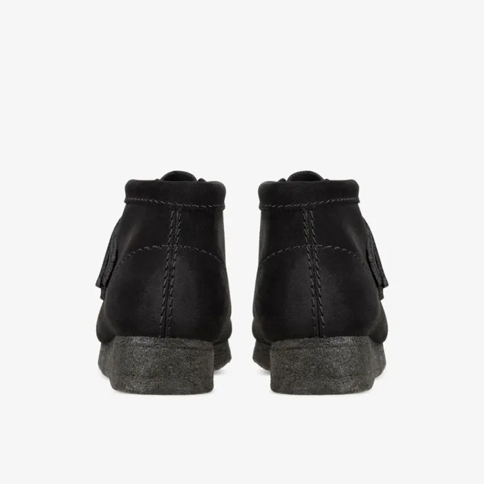 Clarks Wallabee Boot Black Suede Boots Black Suede Women Wallabees