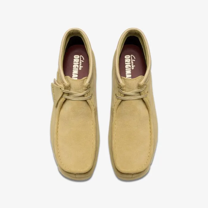 Clarks Wallabee Boot GORETEX Maple Suede Wallabee Maple Suede Men Waterproof Shoes And Boots