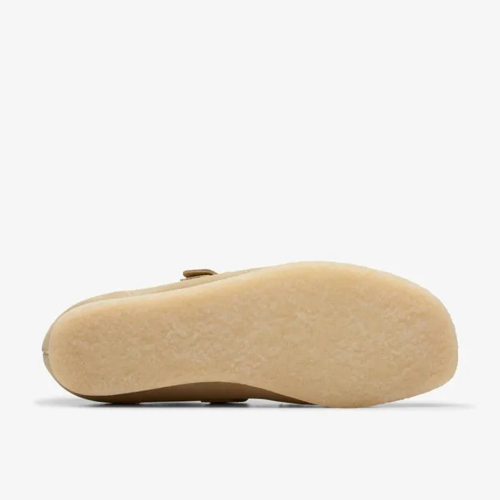 Clarks Wallabee T Bar Maple Suede T Bar Shoes Maple Suede Women Wallabees