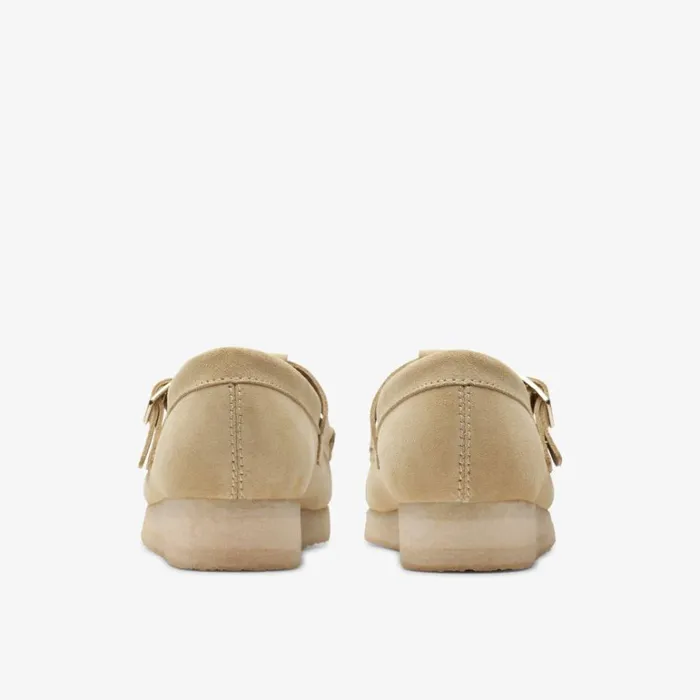 Clarks Wallabee T Bar Maple Suede T Bar Shoes Maple Suede Women Wallabees