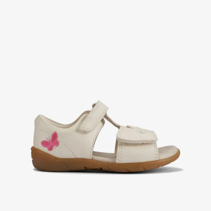 Clarks Zora Ears Toddler Off White Leather Sandals Off White Leather Kids Sandals Clarks Zora Ears Toddler Off White Leather Sandals Off White Leather Kids Sandals